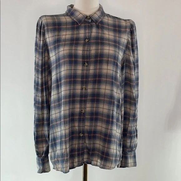 Rails Angelica Plaid Shirt, L - Picture 8 of 12